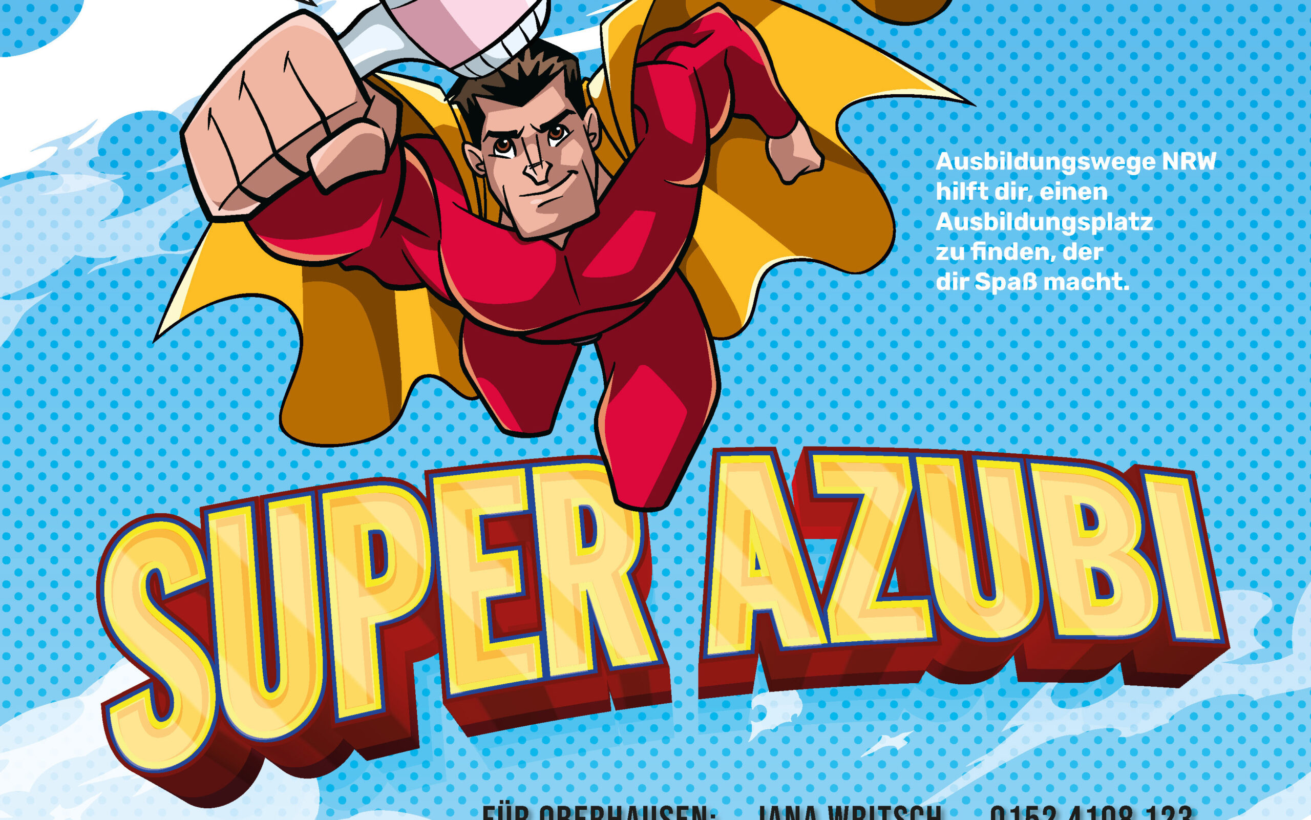 SuperAzubi Poster - Ausbildungswege NRW