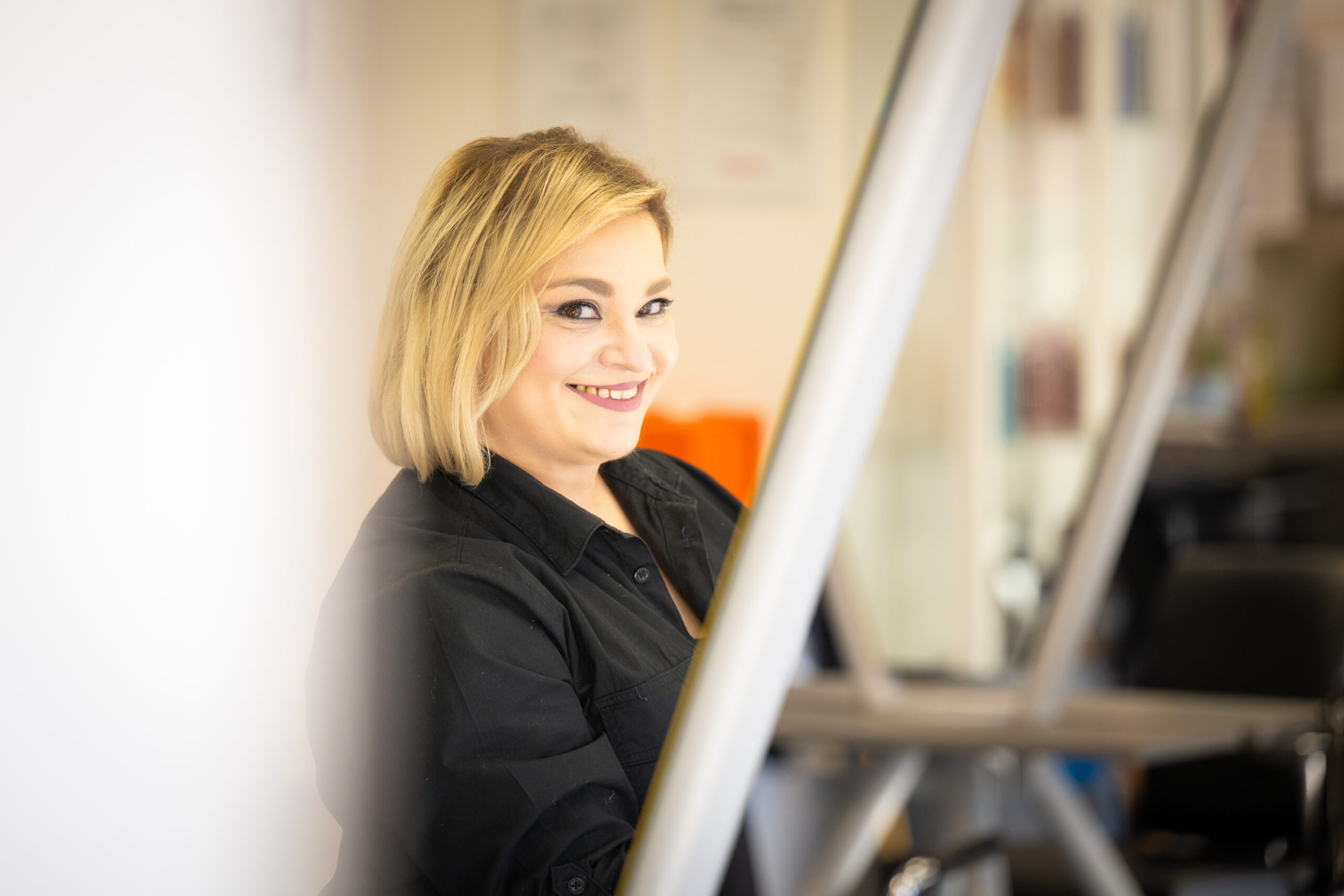 Friseur Umschülerin